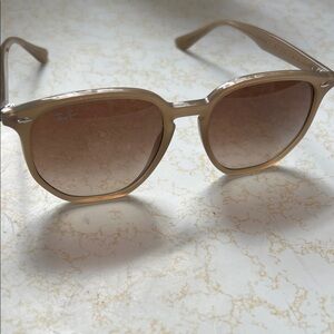 Ray-Ban Beige Sunglasses